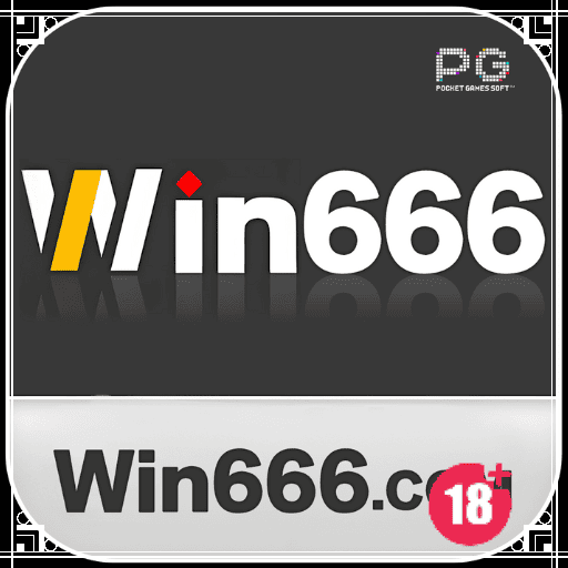 Imagem promocional da WIN666 mostrando a plataforma e suas vantagens
