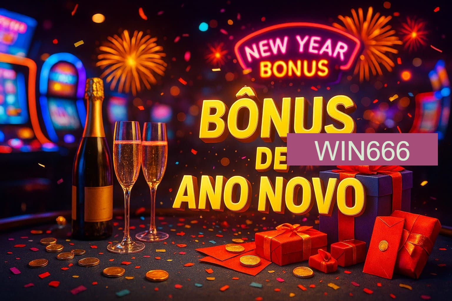 Promoções de Ano Novo no WIN666